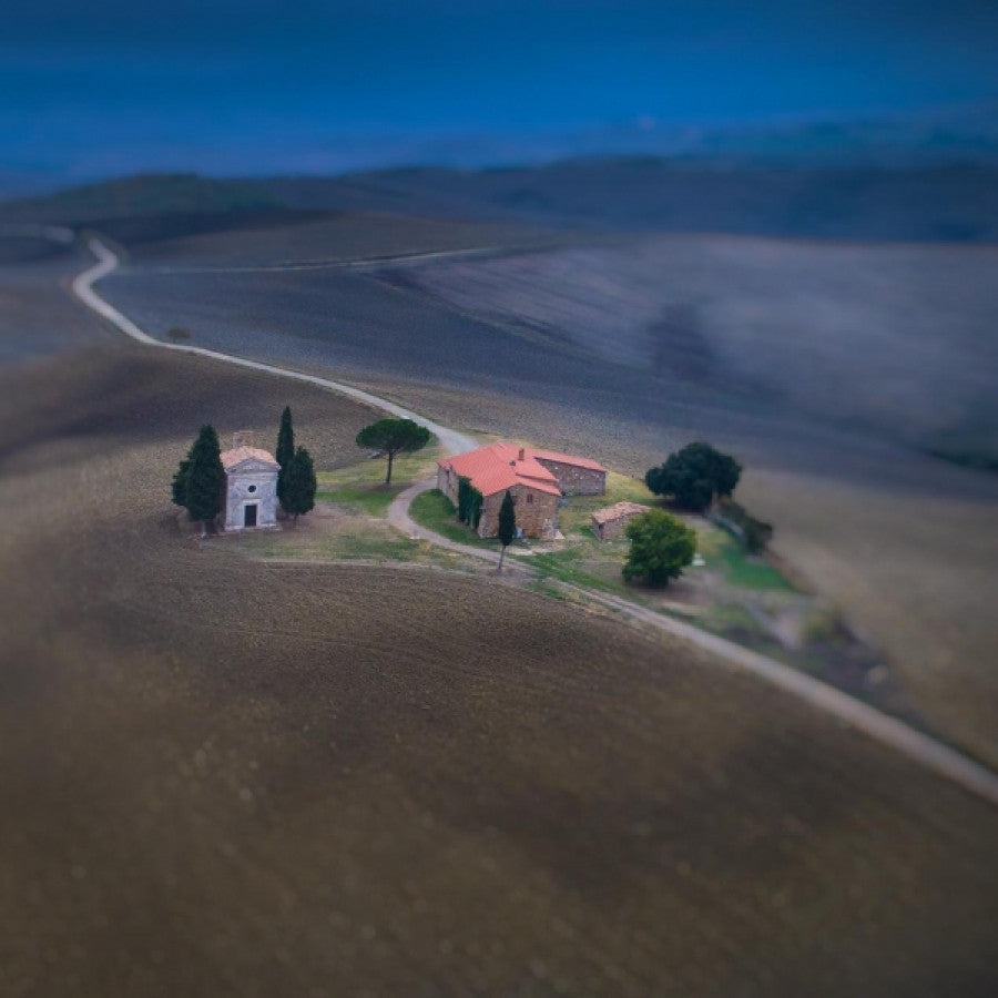 Pienza Capela (série Machina Mundi - Toscana)