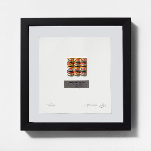 Paulo Bruscky, Quadro a óleo I