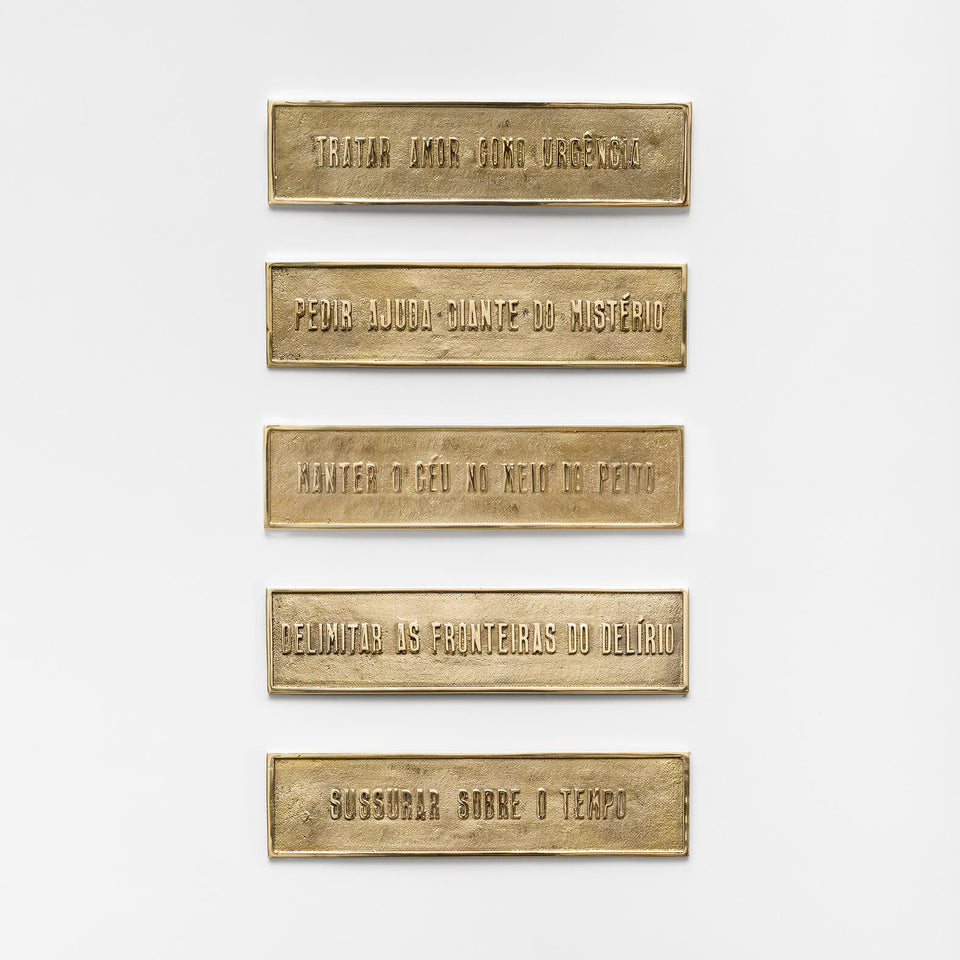 Os cinco novos bálsamos sagrados