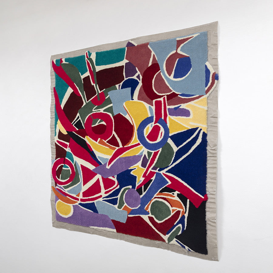 Green, pink and burgundy tongues