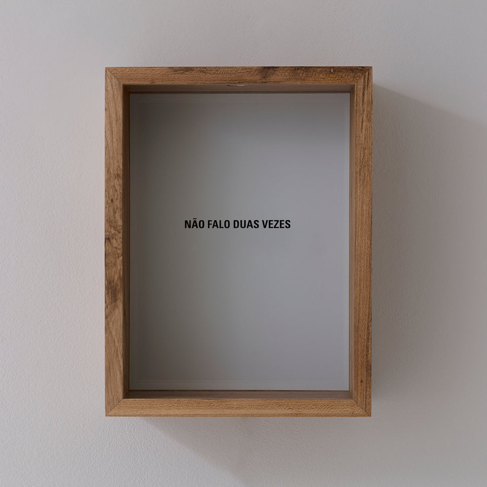 Marcos Chaves, Não falo duas vezes