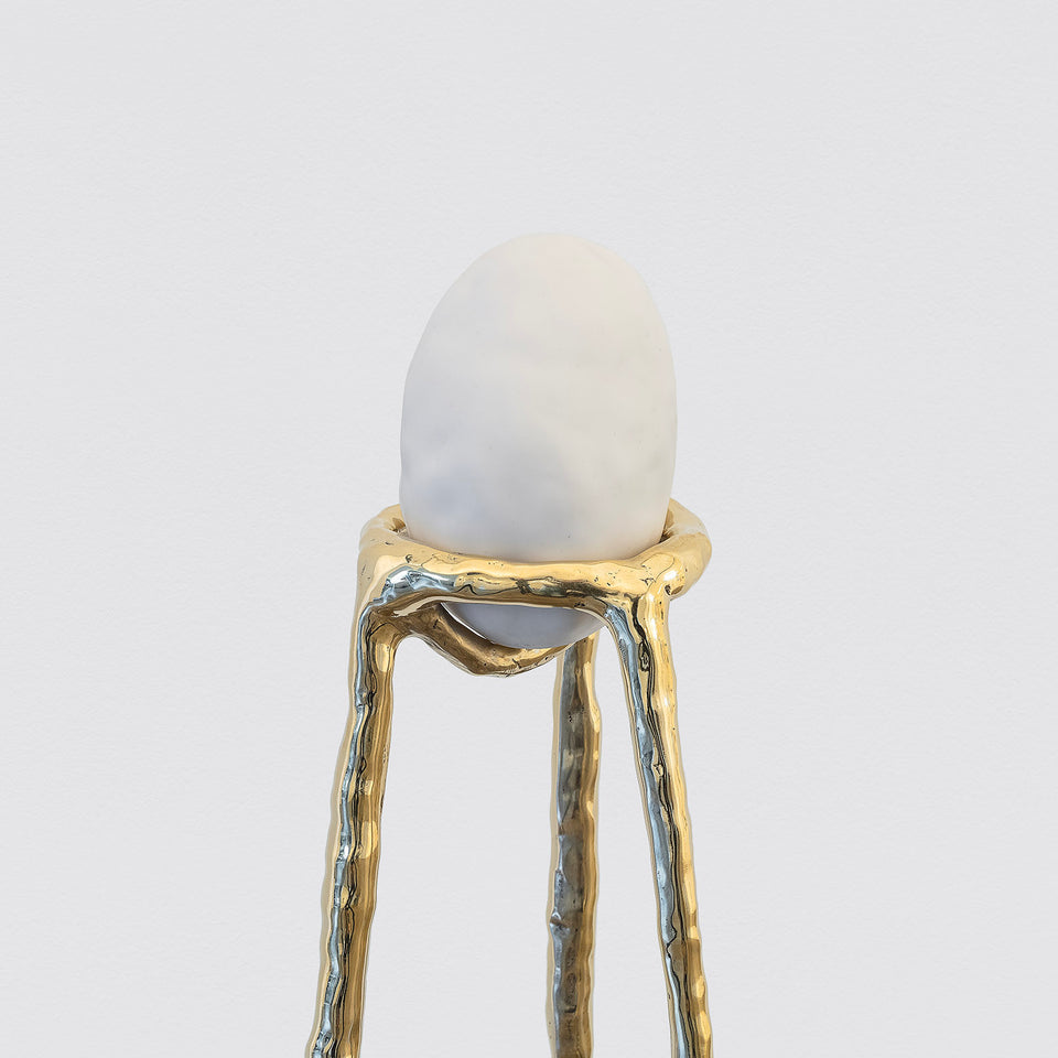 Ovo com paisagem dentro