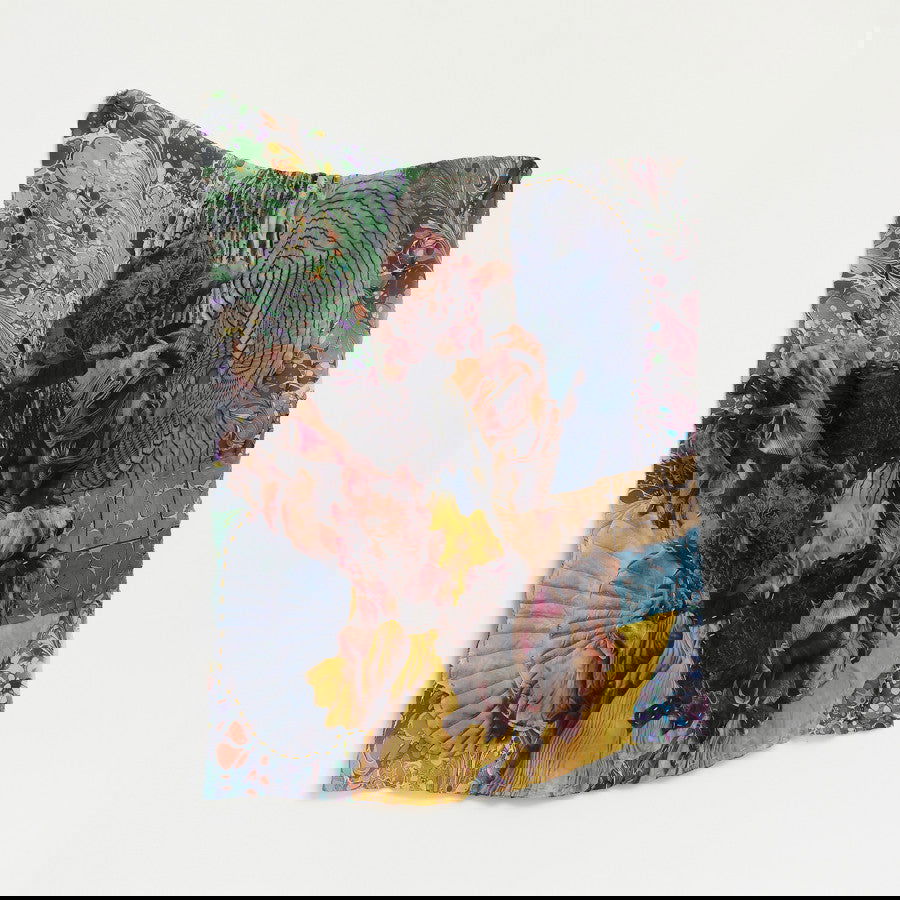 Alinhavado Amarelo - Carbono Galeria