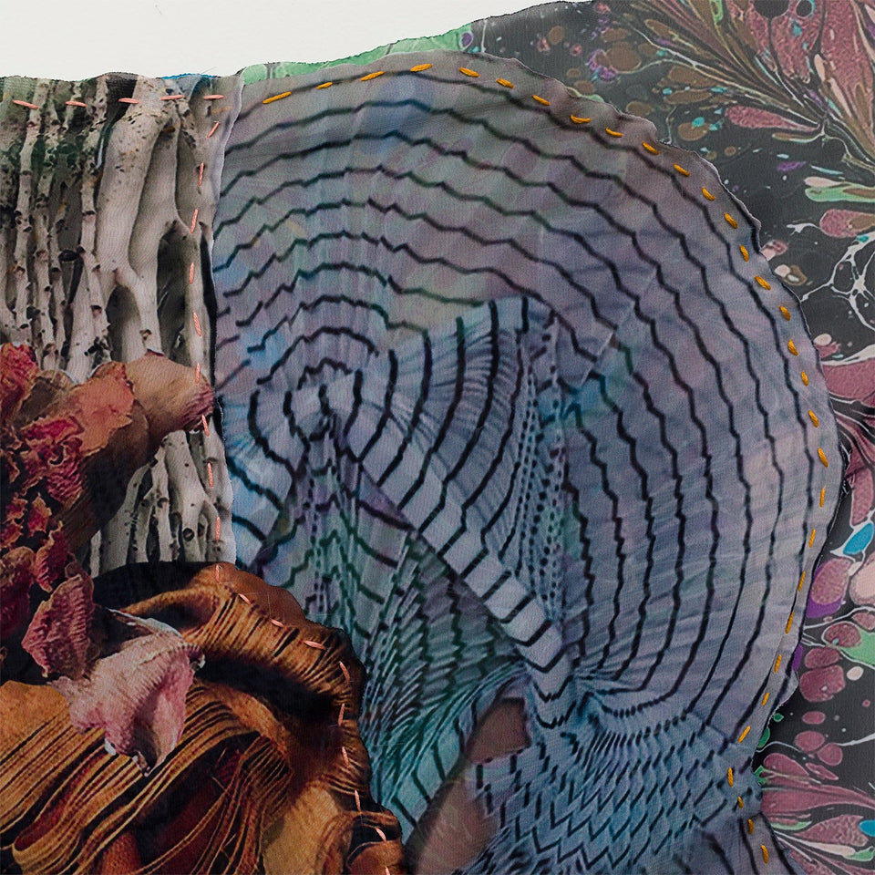 Alinhavado Amarelo - Carbono Galeria