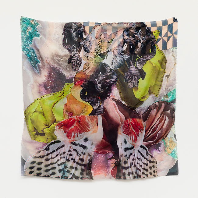 Alinhavado Verde - Carbono Galeria