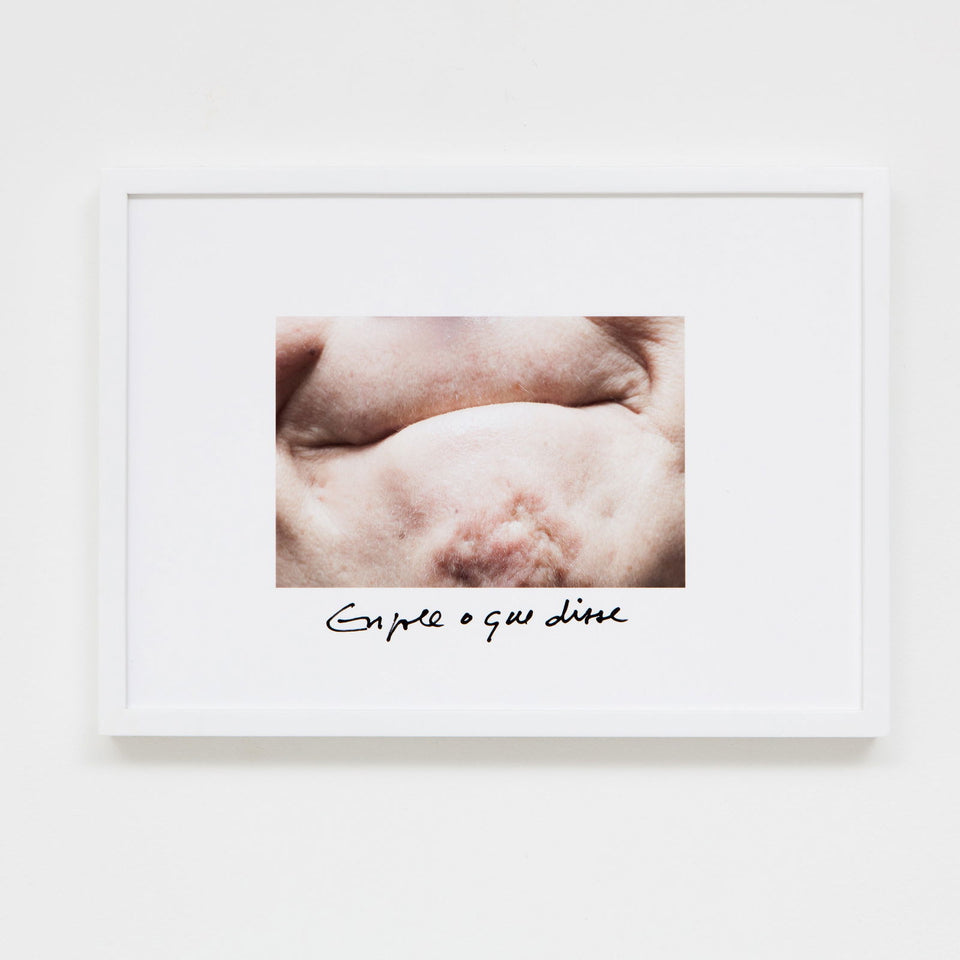 Engole o que disse - Carbono Galeria