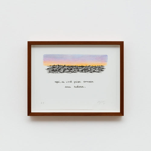 Aqui, se você quiser começa uma história.