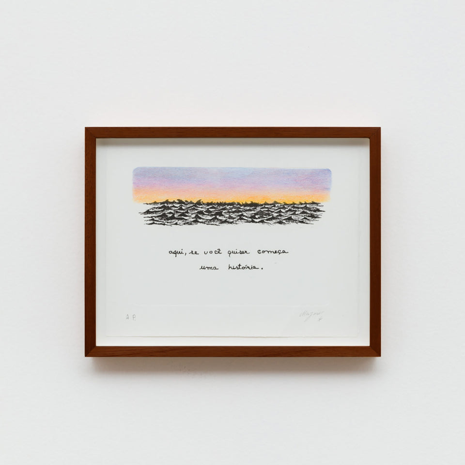 Aqui, se você quiser começa uma história.