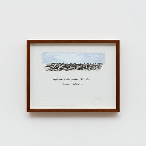 Aqui, se você quiser começa uma história.