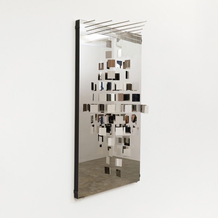 Losange Virtuel sur font MIRROIR - Carbono Galeria