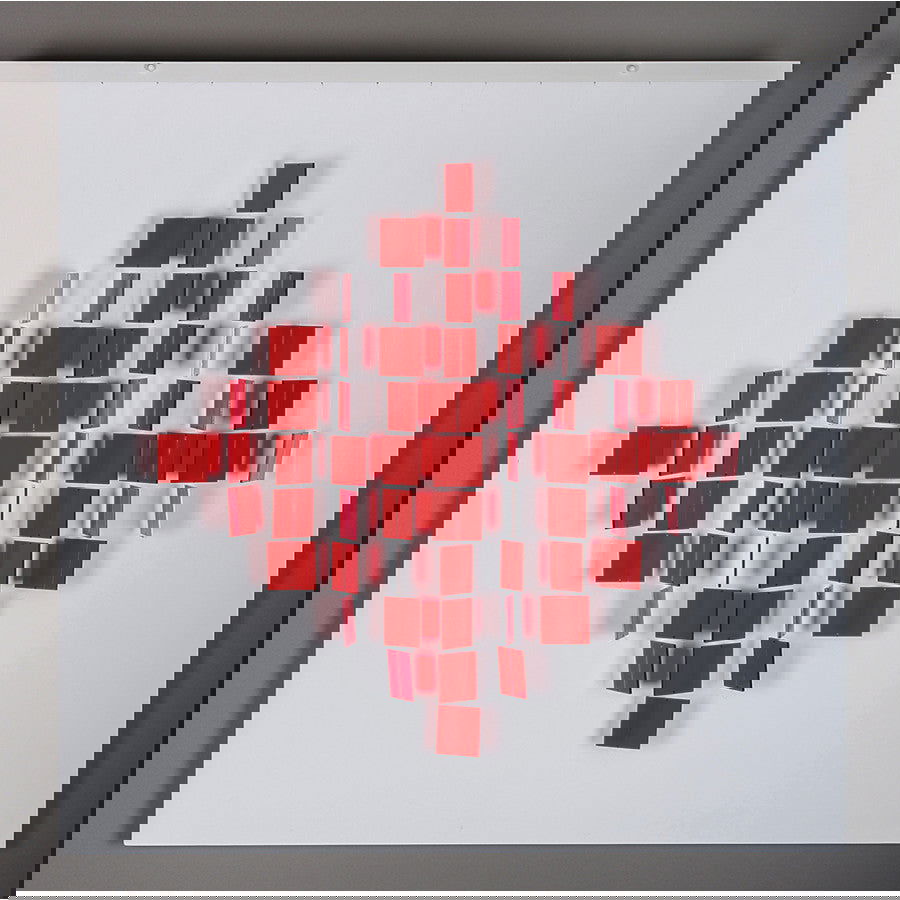 Mobile Losange Rouge - Carbono Galeria