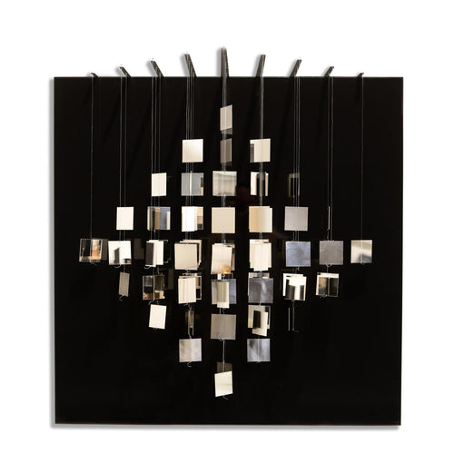 Polyedre Virtuel sur font NOIR - Carbono Galeria