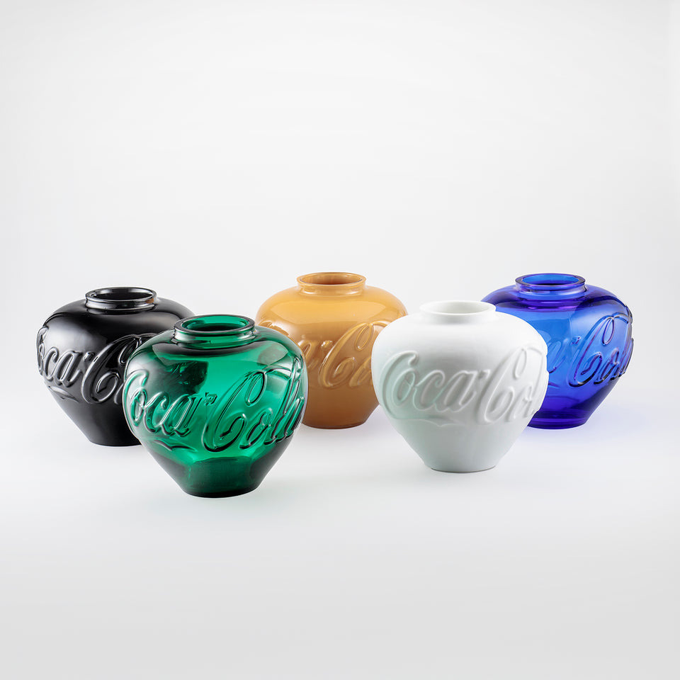 Vases in five color