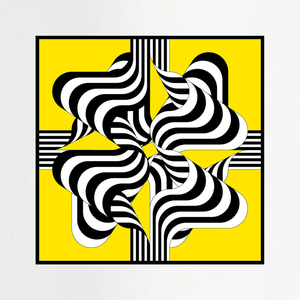 Larga marcha, 4 bifurcaciones - Julio Le Parc