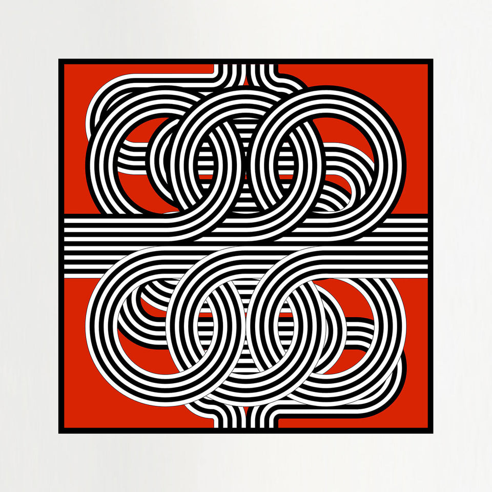 Larga marcha, 4 bifurcaciones - Julio Le Parc