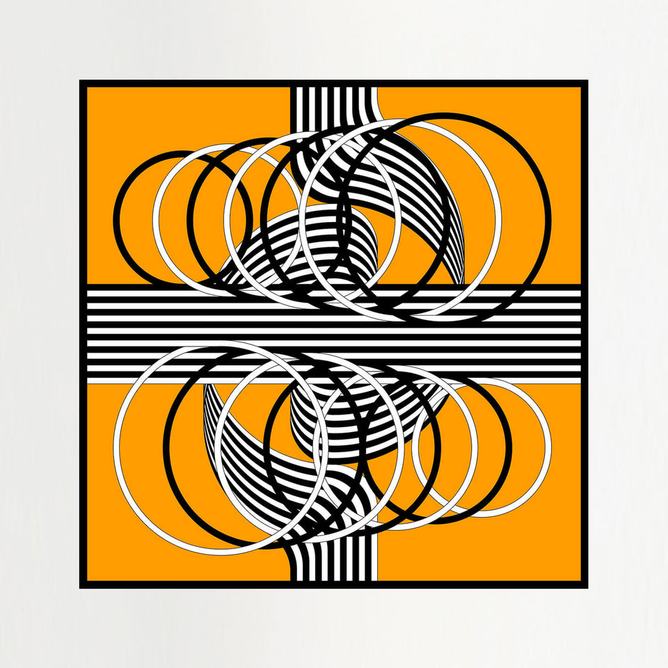 Larga marcha, 4 bifurcaciones - Julio Le Parc