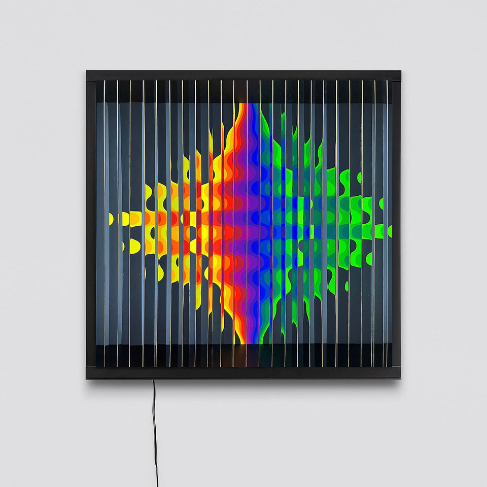 Formes Virtuelles par Déplacement du Spectateur - Ondes nº8