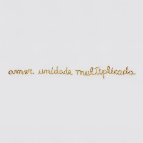 Amor unidade multiplicada